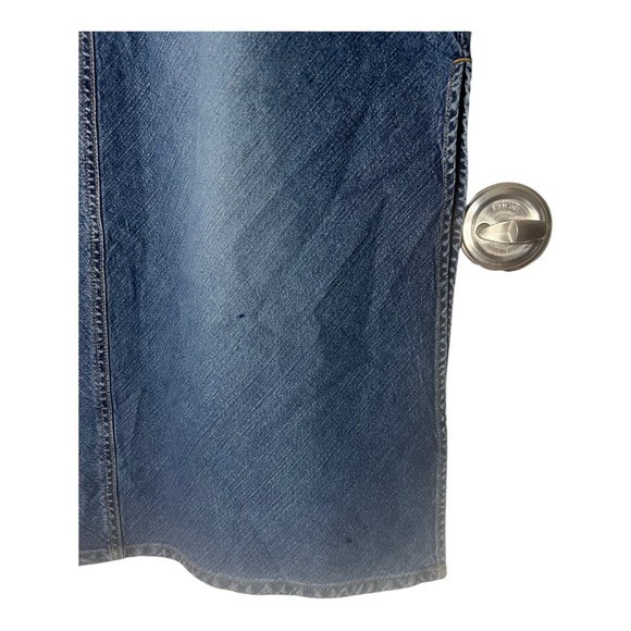 Maxi Denim Jean Skirt Old Navy Y2K 100% Cotton Size 16 - Picture 5 of 5